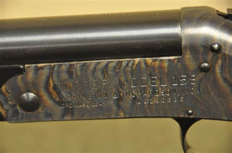 What is the age and value of a Harrington and Richardson Topper Model 58 shotgun serial AM 206075? Since it has a serial number, it was made after 1968. They were made at least through the 1990's, but I know of no source of serial number dating info for recent H&amp;R guns. * Harrington &amp; …